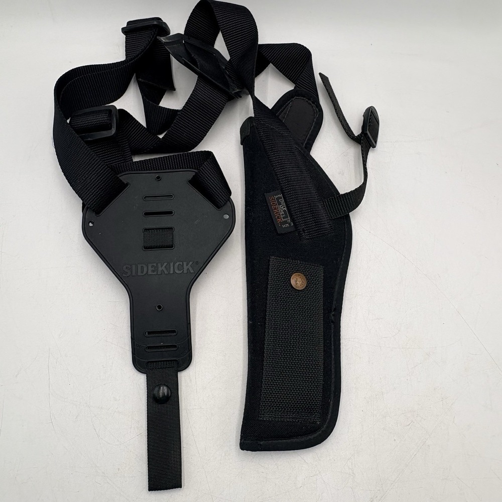 Uncle Mike's Sidekick Holster Pistol Vertical Black Shoulder Size 3